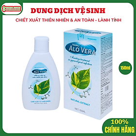 Dung dịch vệ sinh phụ nữ, an toàn cho bà bầu Nano AloVera