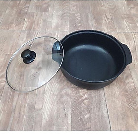Mua Nồi gang đúc kho thịt cá  nấu lẩu 27cm ( số 6 )