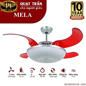 Mua Quạt trần MR VŨ mela quạt trần cho người giàu mẫu giấu cánh hiện đại sang trọng QTD