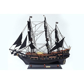 Mô hình thuyền gỗ đen Black Pearl 116cm