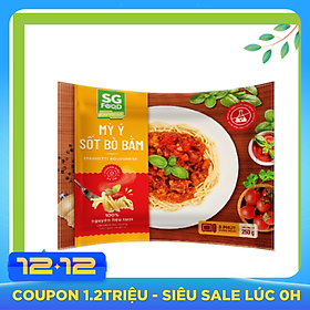 Mỳ Ý Sốt Bò Bằm SG Food Túi 250g
