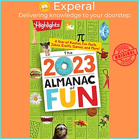 Sách - The 2023 Almanac of Fun : A Year of Puzzles, Fun Facts, Jokes, Crafts, Game by Highlights (US edition, paperback)