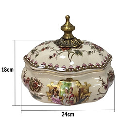Mua Hũ đựng bánh kẹo kiểu dáng lạ mặt mang phong cách tân cổ điển sang trọng  CB24-HK2