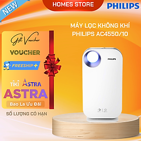 Mua Máy Lọc Không Khí PHILIPS AC4550/10 - Nhập Khẩu Đức Cao Cấp Làm Sạch Vi Khuẩn Dị Ứng Bụi Mịn  Lông Vật Nuôi Và Vi Khuẩn Nhỏ 0 003 Micron  Tiết Kiệm Năng Lượng Tới 35%  Công Suất 65W - Hàng Nhập Khẩu