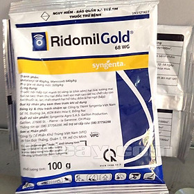 Chế Phẩm RIDOMIL 100g Trừ Nấm & Sương Mai Trên Cây Trồng