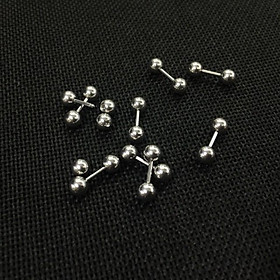 KHUYÊN 2 ĐẦU BI CỠ NHỠ / KHUYÊN XỎ CƠ BẢN - XUÂN SHOP CHUYÊN KHUYÊN NHẬP THÁI