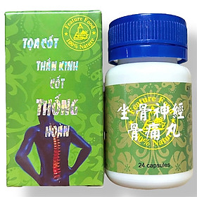 Mua Viên uống đau nhức xương khớp Toạ cốt thần kinh cốt thống hoàn hỗ trợ thấp khớp  thần kinh toạ  thần kinh liên sườn  mỏi gối  đau cổ vai gáy  gai cột sống xuất xứ Malaysia - Hộp 24 viên - Mã số 1494