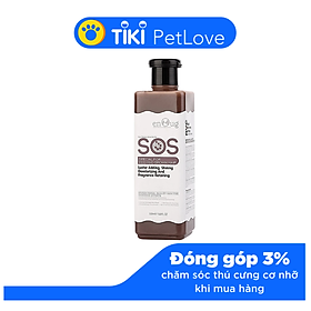 Sữa Tắm Cho Chó Lông Nâu Đỏ SOS (530ml)