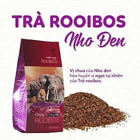 Hồng Trà Rooibos Nam Phi - Hương nho đen  Rooibos tea Blackcurrant- 40 bag