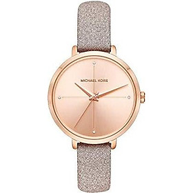 Michael Kors Women's Charley Rose Gold Leather Watch MK2794