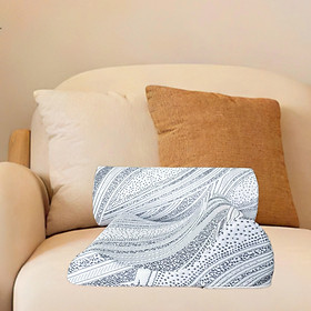 COMBO gối kê chống thoái hóa đốt sống cổ và gối kê lưng chống thoát vị đĩa đệm CHÍNH HÃNG - BẢO HÀNH 12 tháng ( MÀU GHI XÁM )