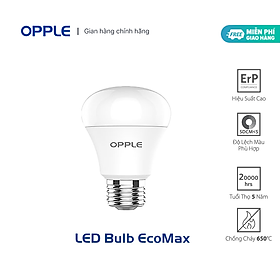 Mua Đèn LED OPPLE EcoMax 1 Bulb A70 E27 14W V7 - Tiết Kiệm Năng Lượng - Hiệu Suất Chiếu Sáng Cao - Chính Hãng
