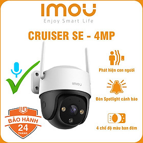 Camera IP WiFi Fullcolor quay quét ngoài trời Imou Cruiser SE 4MP IPC-S41FP hàng chính hãng