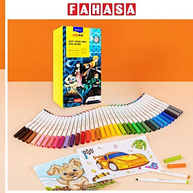 Hộp 48 Bút Lông Màu Rửa Được - Thanh Gươm Diệt Quỷ - Colokit SWM-C012/DS