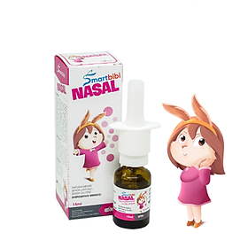 Smartbibi Nasal Xịt Vệ Sinh Mũi Trẻ Em Làm Loãng Dịch Mũi Và Thông Thoáng