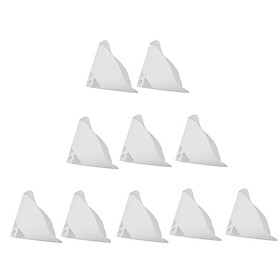 10pc/Lot 3D Printer Photocuring Photopolymer Consumables Replacement Filter Funnel ,White
