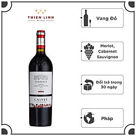 Rượu Vang Đỏ Pháp Calvet Conversation Merlot Cabernet AOP Bordeaux