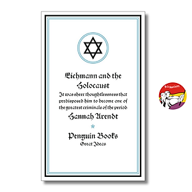 Eichmann and the Holocaust by Hannah Arendt | History / Philosophy / Ngoại văn Lịch sử, Triết - Penguin