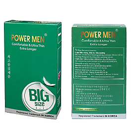 Bcs Size Lớn Chống Xuất Tinh Sớm Power Men Comfortable Ultra Thin Extra