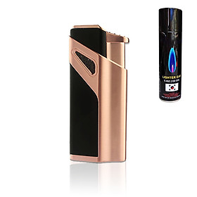Mua Combo Hộp Quẹt Bật Lửa Khò 3 Tia Kèm Đục Cohiba COB 981 Thiết Kế Sang Trọng + Tặng Bình Bơm Ga Chuyên Dụng Cho Bật Lửa (Giao Màu Ngẫu Nhiên)