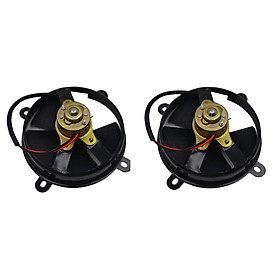 2x 6in D152mm 5- 12V  Cooling Fan For 150cc ATV Quad Scooter