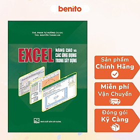 Hình ảnh sách Benito - Sách - Excel nâng cao và các ứng dụng trong xây dựng - NXB Xây dựng