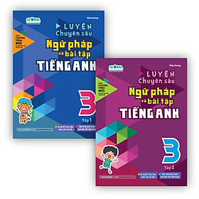 Luyện chuyên sâu ngữ pháp và bài tập tiếng Anh 3  - combo 2 tập (Global)