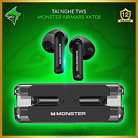 Mua Tai Nghe Bluetooth TWS Monster Airmars XKT08 【Mic Đàm Thoại ◆ Cảm Ứng Đa Điểm】- Hàng Nhập Khẩu