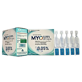 Dung dịch nhỏ mắt nhân tạo MYOdrops Chính hãng- Hỗ trợ giảm cận thị, Làm chậm tăng độ cận-Sử dụng hàng ngày, không chất bảo quản