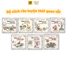 Combo Sách Kĩ Năng Rèn Luyện Thói Quen Tốt (Song Ngữ) - Bộ 5 Cuốn