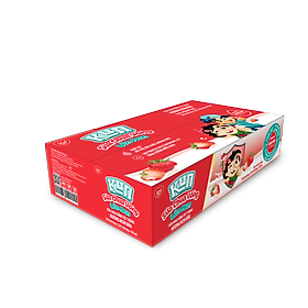 Thùng 48 Hộp Sữa Chua Uống Hương Kem Dâu KUN 110ml/hộp