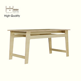 Mua HAPPY FURNITURE   Gỗ tự nhiên   Bàn làm việc gỗ Plywood - SANARI   BAN_112   140cm x80cm x 75cm DxRxC