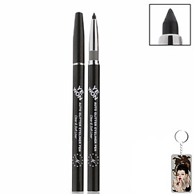 Chì mí kim tuyến Mira Glitter Auto Eyeliner Pen Nước Hàn tặng kèm cặp móc khoá