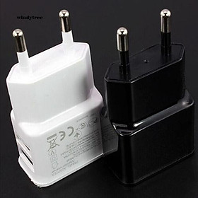 Củ sạc wdte _ 5V 2A 2 cổng USB cho iPhone Samsung iPad iPod
