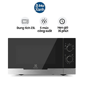 Mua Lò Vi Sóng Electrolux EMM23KI9EBP 23 lít - 5 Mức Công Suất - Hẹn Giờ - Hàng Chính Hãng