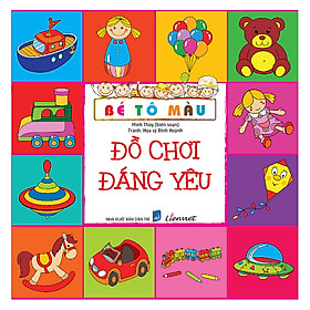 Bé tô màu - đồ chơi đáng yêu