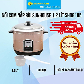 Mua Nồi cơm nắp rời Sunhouse 1.2 lít SHD8105 - Hàng Chính Hãng