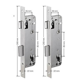 Mua Thân khóa thông minh dành cho cửa trượt. chất liệu thép không gỉ cao cấp