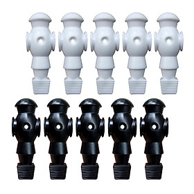 10 Pieces Table Soccer Men Player Foosball Table Parts Soccer Table Player
