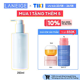 Dầu Tẩy Trang Dưỡng Ẩm Laneige Water Bank Blue HA Cleansing Oil 250ml