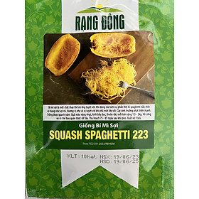 Mua Hạt Giống Bí Sợi Mì SQUASH SPAGHETTI 223 (Gói 10 Hạt)