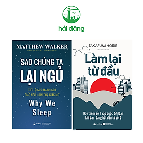 Combo Sao chúng ta lại ngủ + Làm lại từ đầu