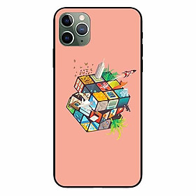 Ốp lưng in cho Iphone 11 Pro    Rubik Cube