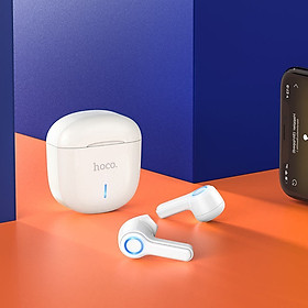 Mua Tai Nghe Bluetooth Harmony Sound TWS Cảm Ứng 2 Bên TWS BT V5.0 Có Mic Hoco ES45 Kèm Dock Sạc Tiện Lợi Chuyên Dùng Cho iPhone & Android - Hàng Nhập Khẩu