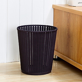 Mua Sọt Nhựa Gỉa Mây Đựng Đồ Dùng Đa Năng ( Tặng 1 túi đựng rác dây rút )