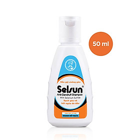 Dầu gội Selsun chống gàu, sạch gàu & hết ngứa da đầu Selsun Anti-Dandruff Shampoo 50ml