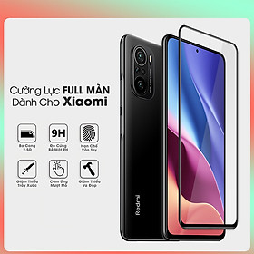 [Miếng dán màn hình] Kính Cường Lực Full Màn Hình Cho Xiaomi Poco F3 X3 M3 X2 M2 F2 Pro Mi 10T Lite Redmi K40 K30 K20 K30 Pro Ultra 4G 5G NFC- Hàng Chính Hãng