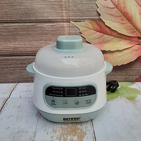 Mua Nồi Chưng Yến Cách Thủy Bennix 1L Màu Xanh - Hàng Chính Hãng