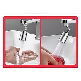Mua Đầu nối nối vòi nước thông minh xoay 720 độ tăng áp lực nước-V720