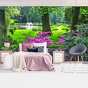 Mua Tranh dán tường công viên xanh 2 PC52